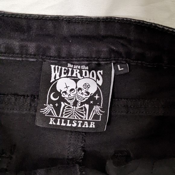 Killstar Strappy Jeans - Picture 5 of 6